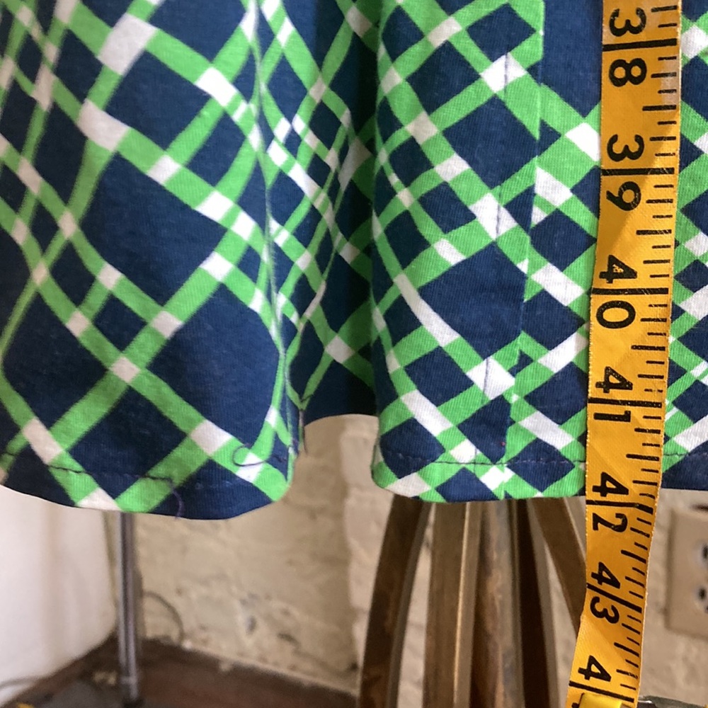 Vintage 70s 80s dagger collar sporty polo midi dress - Picture 4 of 13